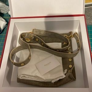 HAMMITT crossbody Tony medium Pewter color. VGUC
